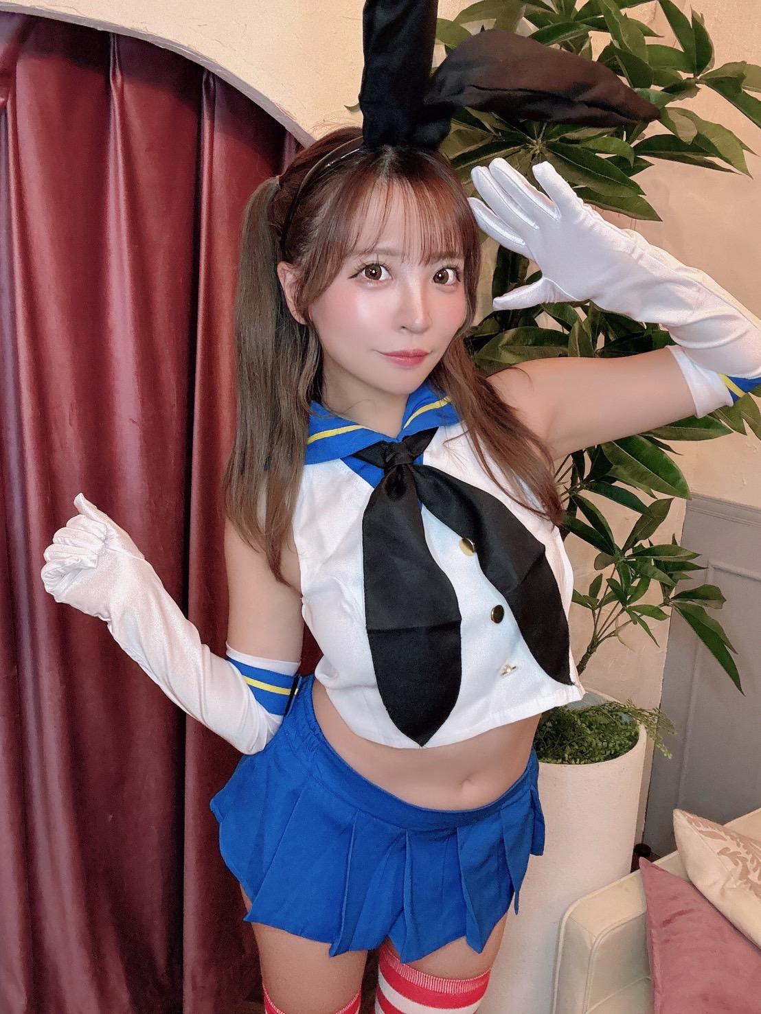 小那海あや　団体撮影会&ハロウィンオフ会画像
