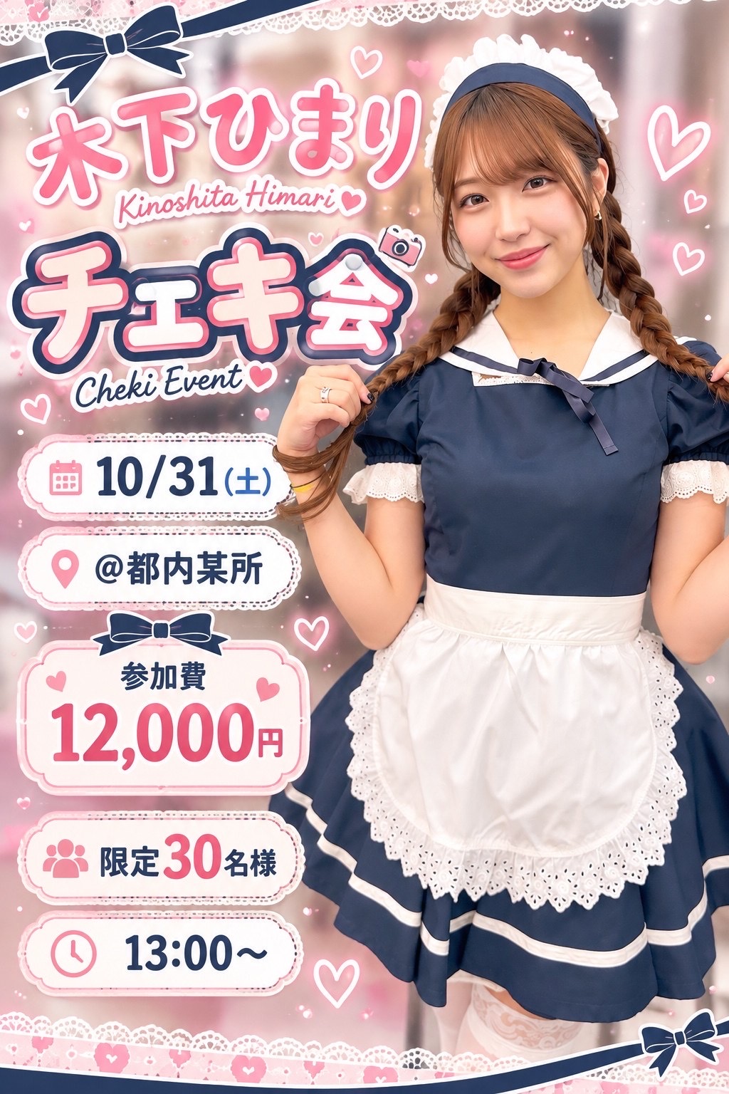 木下ひまり ハロウィンチェキ会画像
